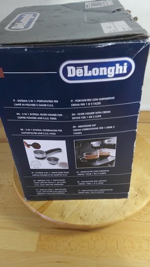 DeLonghi EC156.B Espresso Cappuccino Coffee Machine 15 bar 1100W Black Boxed Working