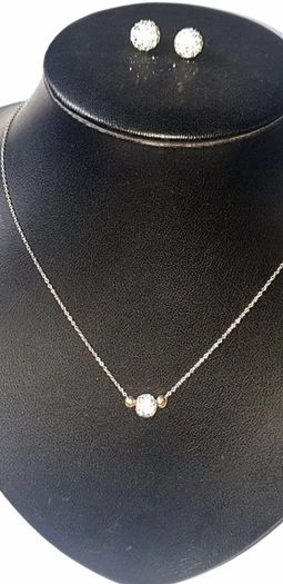 Pristine Vintage Sterling Silver Trilogy Set
