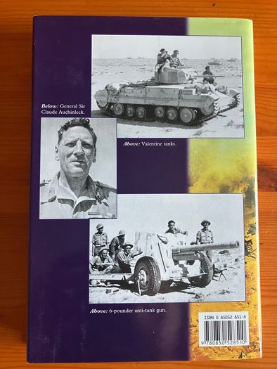 War book:'The Early Battles Of Eight Army'