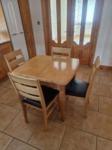 Table and chairs