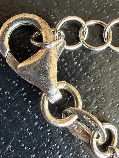 silver necklace