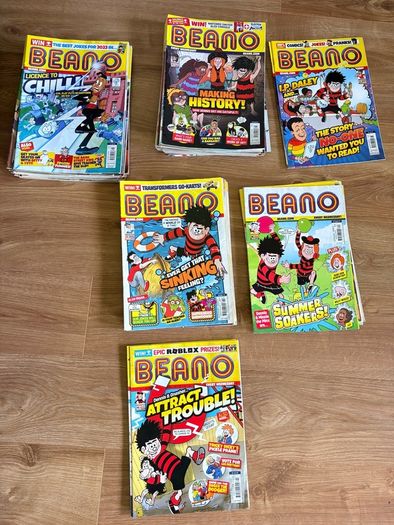 Beano bundle of 65 comics
