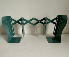 Shein Green Metal Flexible Desktop Bookend