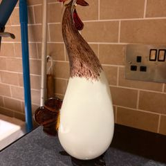 Murano Vintage Glass Rooster