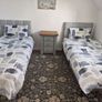 Two Single Bed Bases and Headboard Image 3