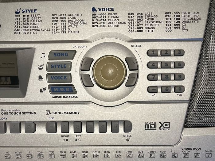 Yamaha PSR-290 keyboard