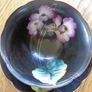 Princess China (Occupied Japan) Black Teacup and Saucers x 2 for Sale Image 7