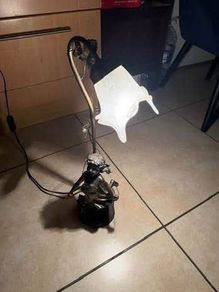 bronze lamp