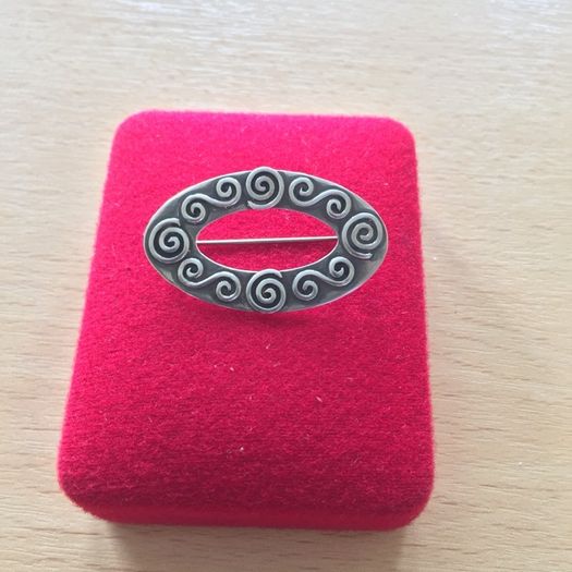 Sterling Silver Celtic Brooch