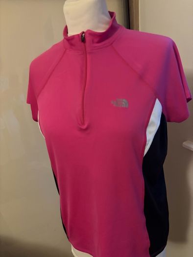 The North Face Pint Vapor Wick Zip Opening T Shirt - Size L
