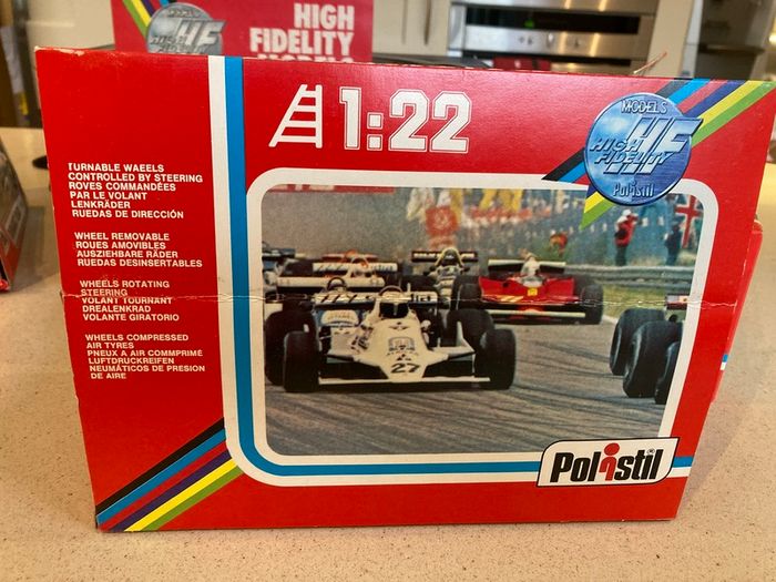 Lotus 80 Martini Mario Andretti Model Scale 1/22 Year 1979 Polistil