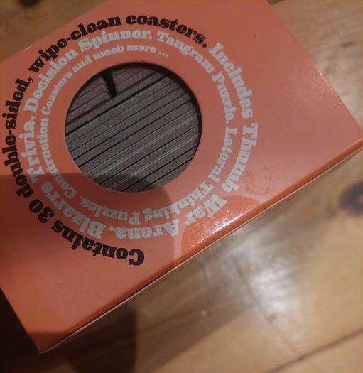 Coaster games - unopened gift