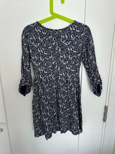 Lovely navy Debenhams dress for a girl, 116cm, 5-6 years