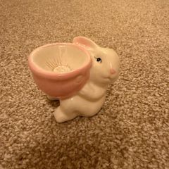 Ceramic Bunny Egg Cup
