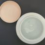 Candlelight England Milk Glass Canisters Flour & Biscuits vintage Jars Set Image 5