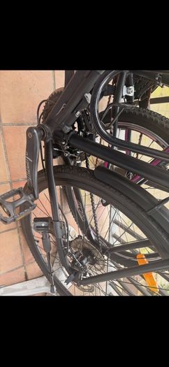 Hiland Hybrid Disc GT+ Commuter Bundle (Large) w/ Kryptonite Lock