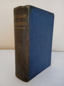 A Dictionary of Irish Artists by Walter G. Strickland (Vol. II. L to Z) (HQ821)