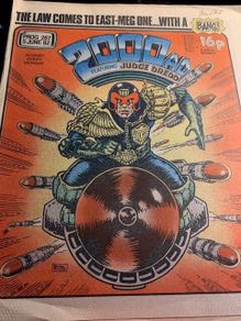 2000 AD Featuring Judge Dredd Prog 267- 5th June 1982- IPC Magazines