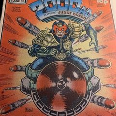 2000 AD Featuring Judge Dredd Prog 267- 5th June 1982- IPC Magazines