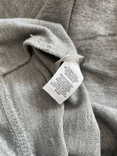 Vintage - Express Grey Sweatshirt - Silver Foil Design (Size S)