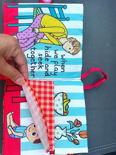 jollybaby soft book Beand New Grandma