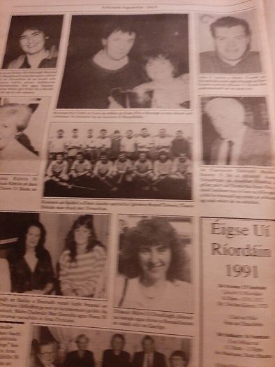 Vintage Gaeilge newspaper 1991