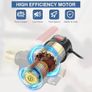 12V 175W Diesel Transfer Pump 45L/min Electric Fuel Transfer Pump with Nozzle & Hose for Diesel, Kerosi With storage case Image 4