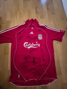 Signed Liverpool Legends 2006 - 2008 Jersey