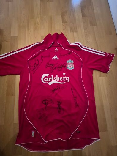 Signed Liverpool Legends 2006 - 2008 Jersey