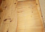 4 blinds (TM 25mm) wood blinds