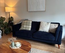 Navy Couch