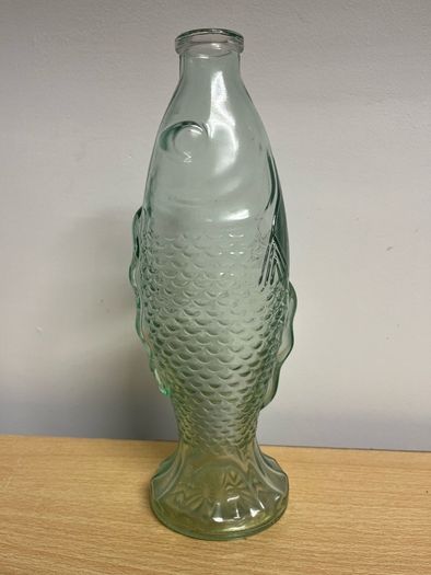vintage fish shape bottle