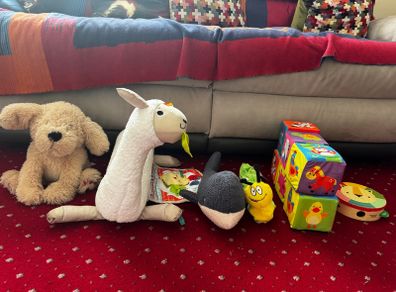 Baby Toy Bundle Soft Toys, Activity Blocks & Sensory Toys