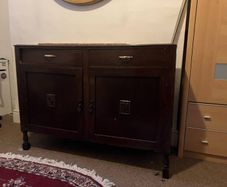 Dark Wood Sideboard / Cabinet