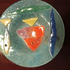 Fused  handmade Glass