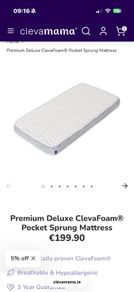 Clevamama pocket sprung mattress