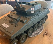 Vintage Cherilea Action Man Scorpion Tank. Original 1960s to 70s