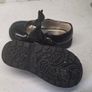 Black wide fit shoes size 7.5 and 9. Big fitting Image 3