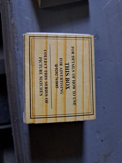 Vintage Boxed Matches