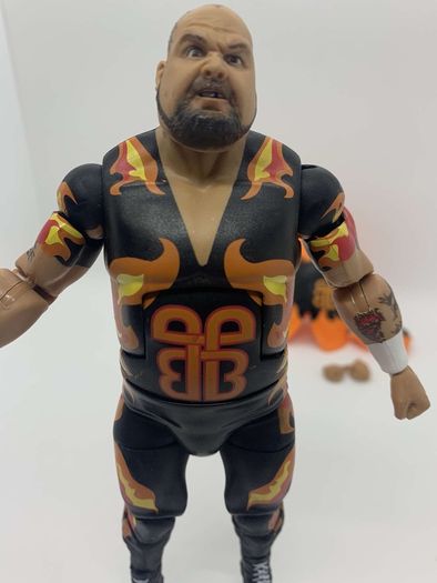 wwe elite Greatest Hits Bam Bam Bigelow action figure