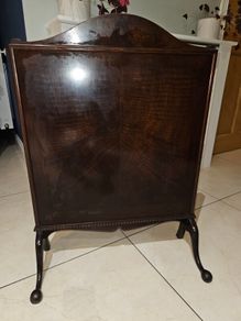 Wooden Fire screen