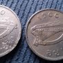 Irish Sixpence Coins. Image 4