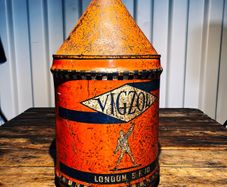 Vigzol 5-gallon Motor Oil Can. London, C.1930s/40s