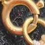14 ct gold double strand pearl necklace Image 4