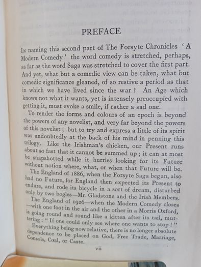 A Modern Comedy by John Galsworthy (LP190)