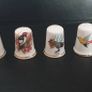 Collection of Bone China Bird Themed Thimbles Image 2