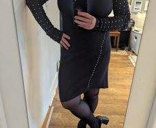 Lui jo wool midi dress