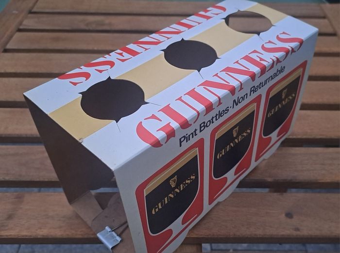 Vintage Guinness 3 Pint Bottle Pack Holder