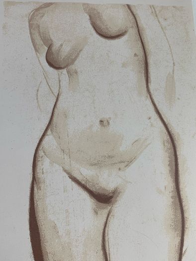 Vintage Marino Marini Lithograph