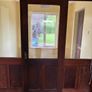 Solid Teak Door & 2 Glazed Side Panels Image 5